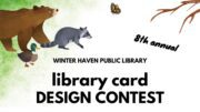 8th annual Library Card Design Contest