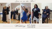 Wedding ceremony at Oak Haven Nursing Center Auburndale FL